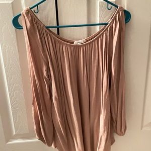 Cold shoulder blouse